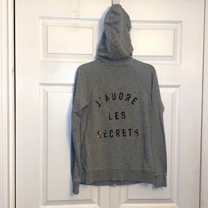 Women’s size XS Victoria’s Secret full zip hoodie!
